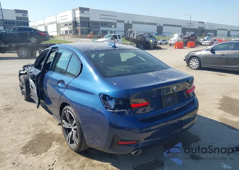 2022 BMW 330I из США, поврежденный, VIN 3MW5R1J00N8C26789